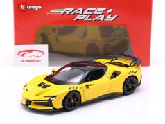 Ferrari SF90XX Stradale Anno di costruzione 2024 Modena giallo 1:18 Bburago