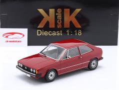 Volkswagen VW Scirocco TS MK1 建造年份 1976 深红色 1:18 KK-Scale