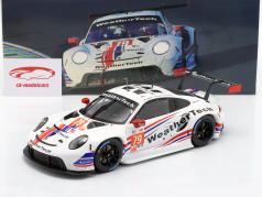Porsche 911 RSR-19 #79 2do LMGTE-Am 24h LeMans 2022 WeatherTech Racing 1:18 Ixo