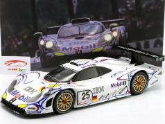 Porsche 911 GT1 #25 2ème 24h LeMans 1998 Müller, Alzen, Wollek 1:12 WERK83