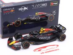 Sergio Perez Red Bull RB20 #11 第二 Bahrain GP 公式 1 2024 1:43 Bburago