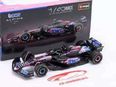 Esteban Ocon Alpine A524 #31 fórmula 1 2024 1:43 Bburago