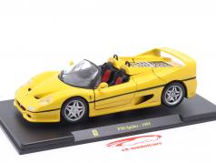 Ferrari F50 Open Top Año de construcción 1995 amarillo 1:24 Bburago