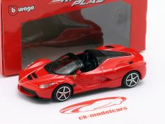 法拉利LaFerrari Aperta红色1:43 Bburago