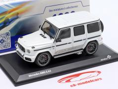 Mercedes-Benz G63 AMG 建設年 2022 白 1:43 Solido