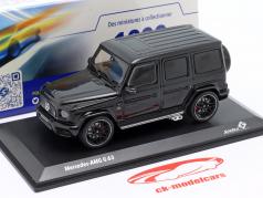 Mercedes-Benz G63 AMG Baujahr 2022 schwarz metallic 1:43 Solido