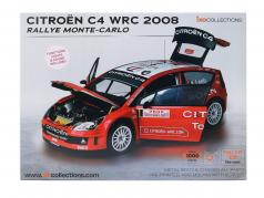 Citroen C4 WRC #1 победитель Rallye Monte Carlo 2008 Kit 1:8 Ixo