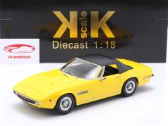 Maserati Ghibli Spider year 1970 yellow 1:18 KK-Scale