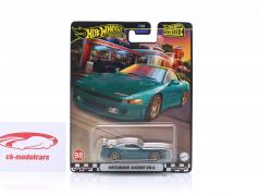Mitsubishi 3000GT VR-4 grøn 1:64 HotWheels