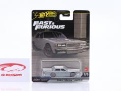 Chevrolet Caprice F&F год постройки 1987 тупой серый 1:64 HotWheels