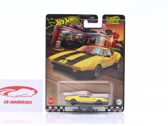 De Tomaso Pantera Gruppo 4 amarillo / negro 1:64 HotWheels