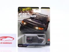 Toyota FJ Cruiser (Fast & Furious) nero 1:64 HotWheels