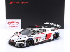 Audi R8 LMS GT3 #22 24h Nürburgring 2023 Audi Sport Team Car Collection 1:18 Spark