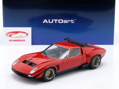 Lamborghini Miura Jota SVR byggeår 1968 rød 1:18 AUTOart