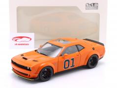 Dodge Challenger R/T Scat Pack Widebody #01 Hazzard Hommage 2023 1:18 Solido