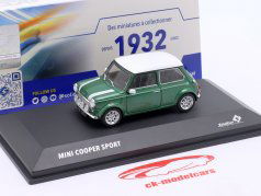 Mini Cooper Sport Pack année de construction 1994 British racing vert 1:43 Solido
