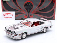 Ford Mustang 2 King Cobra year 1978 silver metallic 1:18 Greenlight