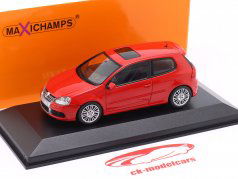 Volkswagen VW Golf V R32 Año de construcción 2005 rojo 1:43 Minichamps