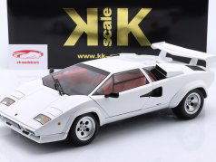 Lamborghini Countach LP 5000 S QV byggeår 1985 hvid 1:12 KK-Scale