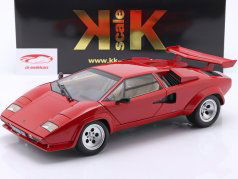 Lamborghini Countach LP 5000 S QV byggeår 1985 rød 1:12 KK-Scale