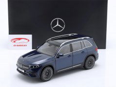 Mercedes-Benz EQB Baujahr 2021 denimblau 1:18 NZG