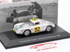 Porsche 550 Coupe #152 Carrera Panamericana 1953 Ariano, Gonzales 1:43 Spark