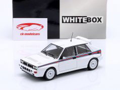 Lancia Delta Integrale 16V 建設年 1989 白 / 装飾 1:24 WhiteBox