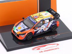 Hyundai i20 N Rally1 Hybrid #9 6ème Rallye Croatie 2024 Mikkelsen, Eriksen 1:43 Ixo