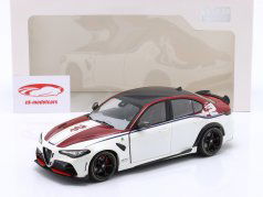 Alfa Romeo Giulia GTA Baujahr 2023 weiß, rot 1:18 Solido