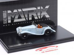 Aston Martin 15-98 2/4 passenger Baujahr 1938 hellgrau 1:43 Matrix