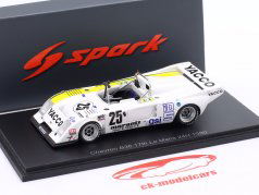 Chevron B36 #25 winnaar S2.0 24h LeMans 1980 Hesnault, Sotty, Laurent 1:43 Spark