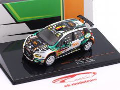 Citroen C3 Rally2 #9 6th Rallye de Wallonie 2024 De Cecco, Humblet 1:43 Ixo