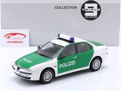 Alfa Romeo 156 警察 ドイツ 建設年 1998 白、 緑 1:18 Triple9