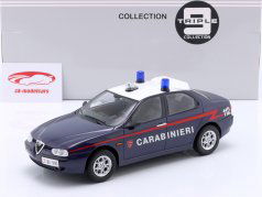 Alfa Romeo 156 Carabinieri Año de construcción 1998 azul oscuro 1:18 Triple9