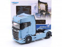 Scania S770 Highline SZM 2023 bleu métallique 1:24 Solido