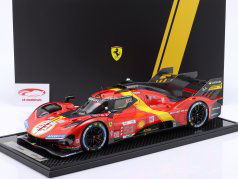Ferrari 499P #51 vincitore 24h LeMans 2023 Pier Guidi, Calado, Giovinazzi 1:12 BBR
