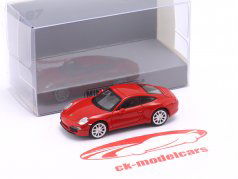 Porsche 911 (991) Carrera S Año de construcción 2013 rojo 1:87 Minichamps