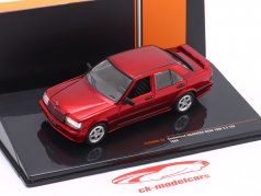 Mercedes-Benz 190E Custom Bouwjaar 1984 rood 1:43 Ixo