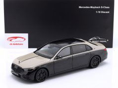 Mercedes-Benz Maybach S Aula Ano de construção 2023 mojave prata, preto 1:18 Almost Real