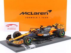 Oscar Piastri McLaren MCL38 #81 Primo F1 Vincita Ungheria GP formula 1 2024 1:18 Minichamps