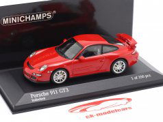Porsche 911 (997) GT3 Anno di costruzione 2006 guardie rosso 1:43 Minichamps