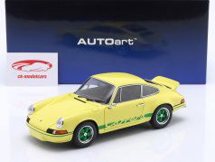 Porsche 911 Carrera RS 2.7 geel / groente 1:18 AUTOart
