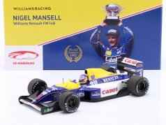Nigel Mansell Williams FW14B #5 Formula 1 World Champion 1992 1:18 Minichamps