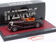 Maybach Zeppelin DS8 4 portas conversível by Spohn 1934 marrom 1:43 Matrix