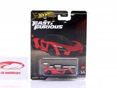 McLaren Senna (Fast & Furious) rojo 1:64 HotWheels