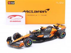 Lando Norris McLaren MCL38 #4 vinder Miami GP formel 1 2024 1:24 Bburago