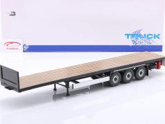 Remolque de transporte 2023 negro / marrón claro 1:24 Solido