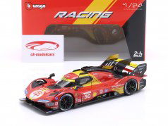Ferrari 499P #50 Winner 24h LeMans 2024 Fuoco, Molina, Nielsen 1:24 Bburago