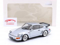 Porsche 911 (964) Turbo 3.6 建設年 1990 ポーラーシルバー 1:18 Solido
