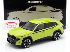 BMW XM (G09) SUV year 2023 Sao Paulo yellow 1:18 Minichamps